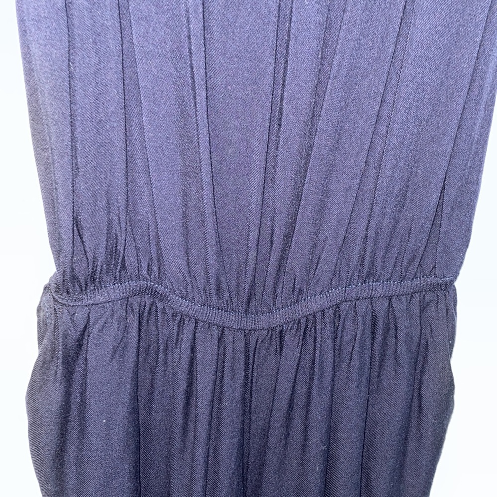 Necessary Objects Navy Jumpsuit Xs With Pockets - image 8